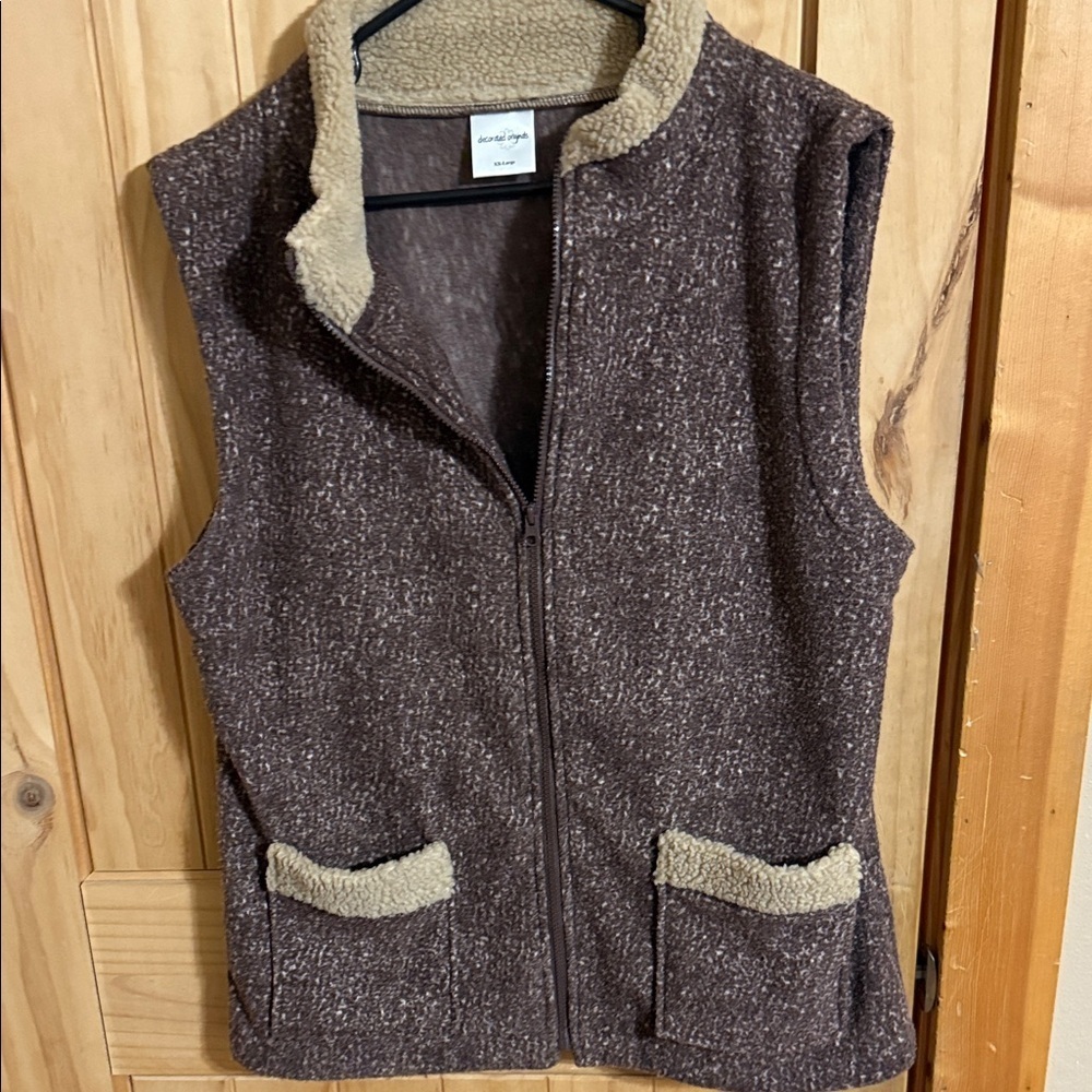 Decorated Originals Women's Brown Vest